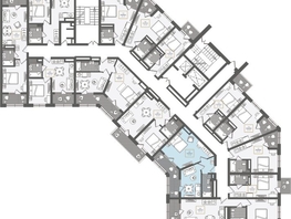 Продается 2-комнатная квартира АО Нескучный сад, корпус 1, 48.2  м², 39818750 рублей