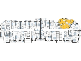 Продается 2-комнатная квартира ЖК Зеленодар, литера 5а, 62.2  м², 6953960 рублей