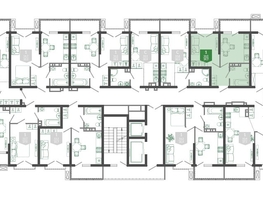 Продается 1-комнатная квартира ЖК Флора, 3 этап литера 4, 30  м², 12755000 рублей