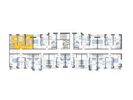 Продается 2-комнатная квартира ЖК Смородина, литера 12, 49.76  м², 6866880 рублей
