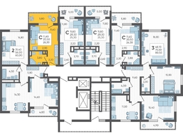 Продается Студия ЖК Горный квартал, литера 4, 26.3  м², 9875650 рублей