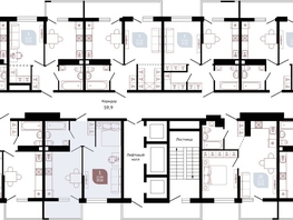 Продается 1-комнатная квартира ЖК Отражение, 2 очередь литера 3, 40.5 м², 6725050 рублей