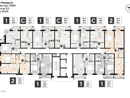 Продается Студия ЖК Рекорд 2, литера 1, 31.5  м&sup2;, 8857800 рублей