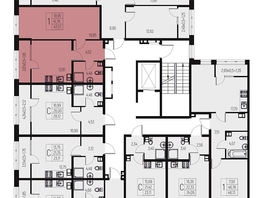 Продается 1-комнатная квартира ЖК Спорт Виладж, 2.4, 43.57  м&sup2;, 5164000 рублей