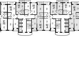 Продается 2-комнатная квартира ЖК Гулливер, литера 3, 55.81  м&sup2;, 6697200 рублей