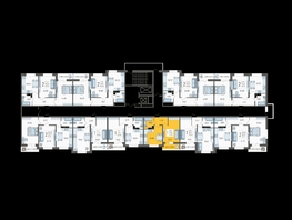 Продается 1-комнатная квартира ЖК Смородина, литера 20, 32.95  м&sup2;, 5061120 рублей