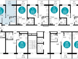 Продается 1-комнатная квартира ЖК Флора, 4 этап, 32.7  м&sup2;, 13995491 рублей