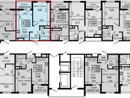 Продается 1-комнатная квартира ЖК Ботаника Хилс, лит 1, 35  м&sup2;, 11147000 рублей