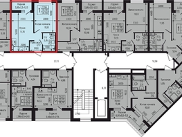 Продается 1-комнатная квартира ЖК Ботаника Хилс, лит 3, 34.83  м&sup2;, 9662190 рублей
