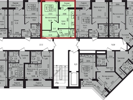 Продается 1-комнатная квартира ЖК Ботаника Хилс, лит 3, 34.91  м&sup2;, 9336000 рублей