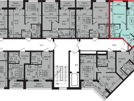 Продается 1-комнатная квартира ЖК Ботаника Хилс, лит 3, 38.52  м&sup2;, 10103000 рублей