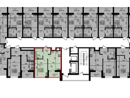 Продается 1-комнатная квартира ЖК Ботаника Хилс, лит 4, 33.55  м&sup2;, 9830150 рублей