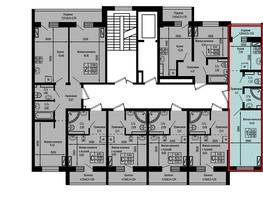 Продается 1-комнатная квартира ЖК Ботаника Хилс, лит 4, 31.49  м&sup2;, 9133000 рублей