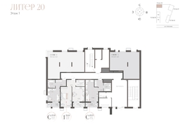 Продается Студия ЖК Моренуар, литер 20, 29.99  м&sup2;, 8037320 рублей