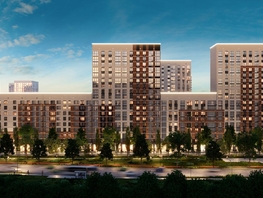 Продается 2-комнатная квартира ЖК Ботаника, литер 1.1, 45.2  м&sup2;, 7005096 рублей