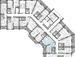 Продается Апартамент АО Greenmont (Гринмонт), корпус 1, 47.8  м&sup2;, 45492700 рублей