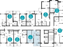 Продается 1-комнатная квартира ЖК Лестория, дом 3, 36.8  м&sup2;, 16448320 рублей