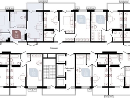Продается 2-комнатная квартира ЖК Отражение, 2 очередь литера 4, 58  м&sup2;, 7102030 рублей