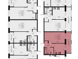 Продается 1-комнатная квартира ЖК Атаманский сад, литер 1, 34.34  м&sup2;, 4224000 рублей
