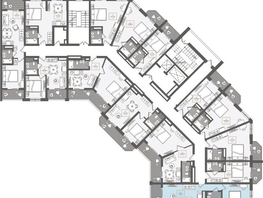 Продается Апартамент АО Greenmont (Гринмонт), корпус 1, 46.5  м&sup2;, 43997530 рублей