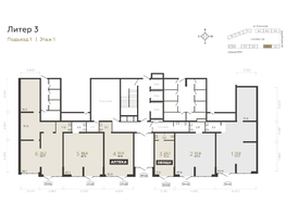 Продается Офис ЖК Все Свои ВИП, литера 3, 47.5  м&sup2;, 14725000 рублей