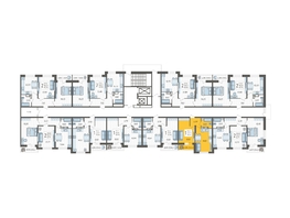 Продается 1-комнатная квартира ЖК Смородина, литера 12, 35.2  м&sup2;, 5632000 рублей