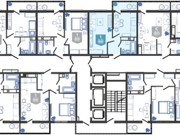 Продается 1-комнатная квартира ЖК Облака-3, дом 1, 32.9  м&sup2;, 8103237 рублей