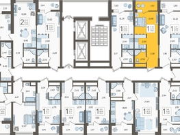 Продается Студия ЖК Кислород, корпус 1, 24.1  м&sup2;, 9844850 рублей