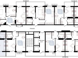 Продается 1-комнатная квартира ЖК Отражение, 2 очередь литера 4, 41.3  м&sup2;, 5769056 рублей