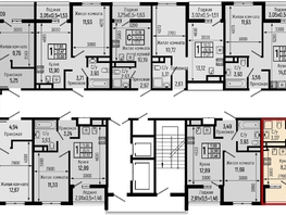 Продается 1-комнатная квартира ЖК Ботаника Хиллс, лит 1, 31.41  м&sup2;, 9601000 рублей