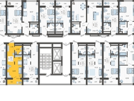 Продается Студия ЖК Кислород, корпус 11, 23.56  м&sup2;, 7792400 рублей