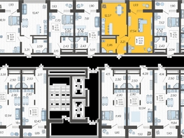 Продается 1-комнатная квартира ЖК Кислород, корпус 15, 38.11  м&sup2;, 13677679 рублей