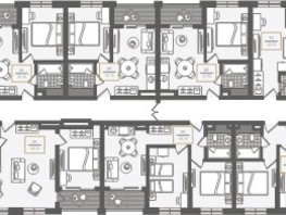 Продается Апартамент АО Greenmont (Гринмонт), корпус 1, 35.5  м&sup2;, 43231023 рублей