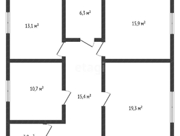 Продается Дом Светлая ул, 83.7  м&sup2;, участок 6 сот., 5500000 рублей