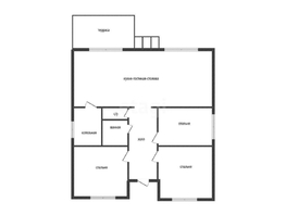 Продается Дом Крымская ул, 100  м&sup2;, участок 6 сот., 8300000 рублей
