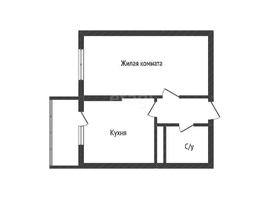 Продается 1-комнатная квартира Магистральная ул, 35  м&sup2;, 4300000 рублей