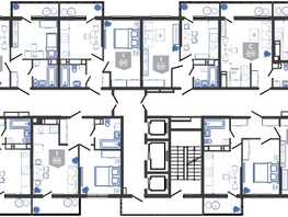 Продается 2-комнатная квартира ЖК Облака-3, дом 1, 60.1  м&sup2;, 11811573 рублей