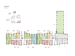 Продается 1-комнатная квартира ЖК Теплые края, литер 5, 36.52  м&sup2;, 5112800 рублей