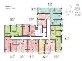 Продается Студия ЖК Теплые края, литер 9, 22.06  м&sup2;, 2933980 рублей