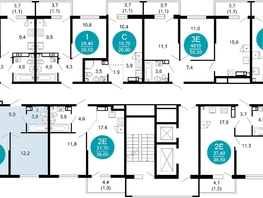 Продается 2-комнатная квартира ЖК Лестория, дом 3, 51.6  м&sup2;, 25549219 рублей