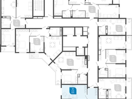 Продается 2-комнатная квартира ЖК Облака-2, блок секция 4-8, 63.4  м&sup2;, 10085545 рублей