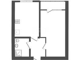 Продается 1-комнатная квартира ЖК Самолет, литера 27, 34.9  м&sup2;, 4550000 рублей