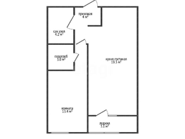 Продается 1-комнатная квартира ЖК Эрмитаж, дом Малевич, к 1.1, 43.7  м&sup2;, 7500000 рублей