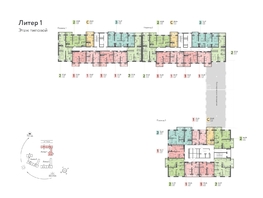 Продается 1-комнатная квартира ЖК Теплые края, литер 1, 33.51  м&sup2;, 4356300 рублей