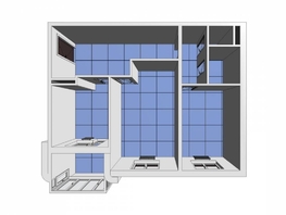 Продается 2-комнатная квартира Победы пр-кт, 56.5  м², 11000000 рублей