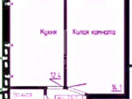 Продается 1-комнатная квартира Никольская ул, 36.2  м², 4100000 рублей