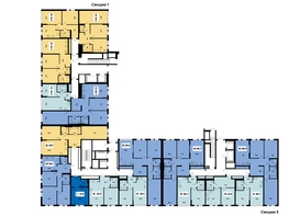 Продается 2-комнатная квартира ЖК НОРД, корпус 18, 68.7  м², 7831800 рублей