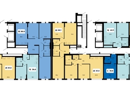 Продается 2-комнатная квартира ЖК НОРД, корпус 18, 50.6  м², 5869600 рублей