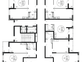Продается 1-комнатная квартира ЖК Флора, литера 1.3, 40.55  м&sup2;, 4866000 рублей