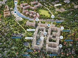 Продается 1-комнатная квартира  Курортный квартал Ривьера, II оч, 38.71  м&sup2;, 7200000 рублей